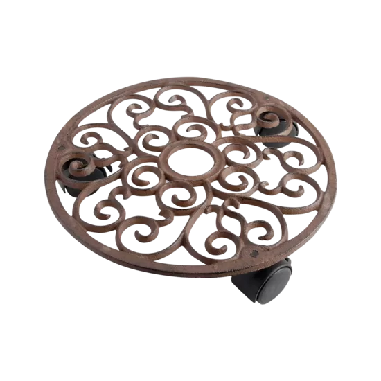 Čuguna auga ratiņi L izm