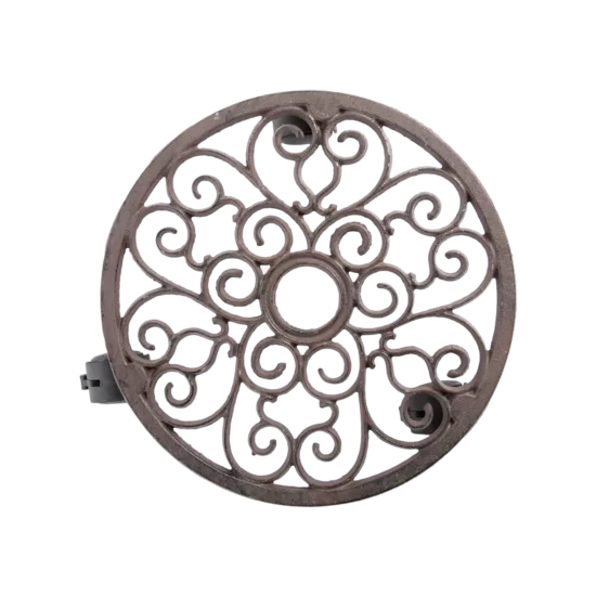 Čuguna auga ratiņi S izm